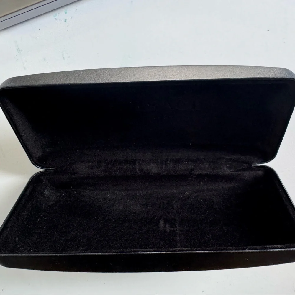 Versace Black and Gold Eyewear Case